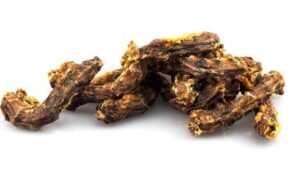 Sušené kuřecí krky SlovakiaFarma Massaro 200 g – přírodní pamlsek pro psy