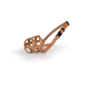 Kožený náhubek YORKSHIRE, č.0