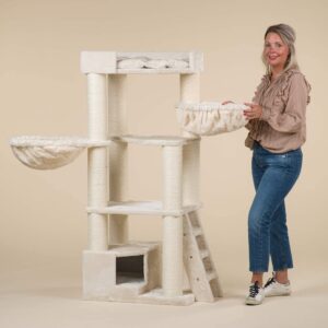 Rhr XXL Kočičí škrabadlo ReeZ -béžová