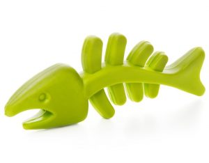 Gumové kousátko pro psa ryba Barva: Zelená
