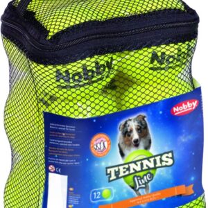 Nobby hračka tenisový míček M 6,5cm 12ks