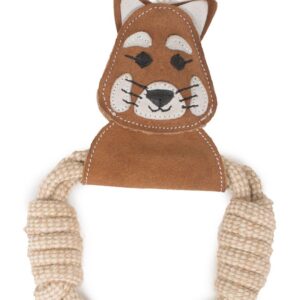 Farm Company panda ze semišové kůže v lanovém kruhu 25cm