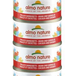 Almo Nature HFC Megapack – Kuře a krevety 6x70g