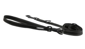 Obojek BUSTER Airmesh reflexní L 42-67cm/25mm černý