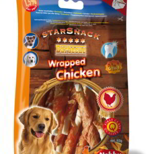 Nobby StarSnack Barbecue Wrapped buvolí tyčinka s kuřetem 113g