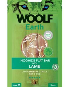 Woolf pochoutka Earth NOOHIDE M Lamb 90g