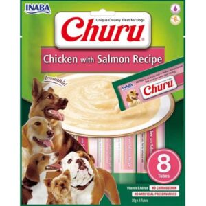 Churu dog snack kuře & losos 8x 20g