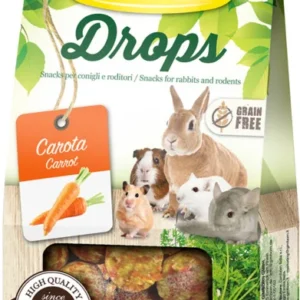 GIMBORN IT Gimbi DROPS pro hlodavce s mrkvi 50g