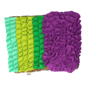 AFP Dig It Fluffy čmuchací kobereček čtverec fialovo-zelený