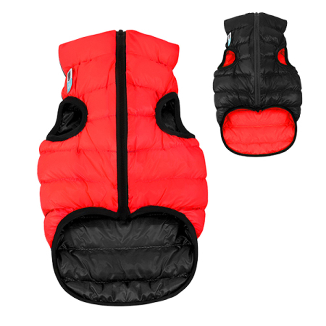 AiryVest bunda pro psy červená/černá S 40 AiryVest bunda pro psy červená/černá S 40
