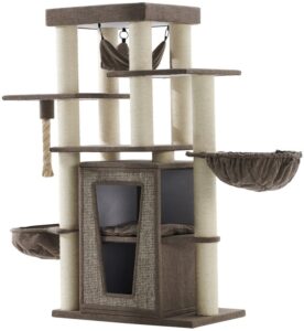 Nobby škrabadlo Hital 157 cm hnědá