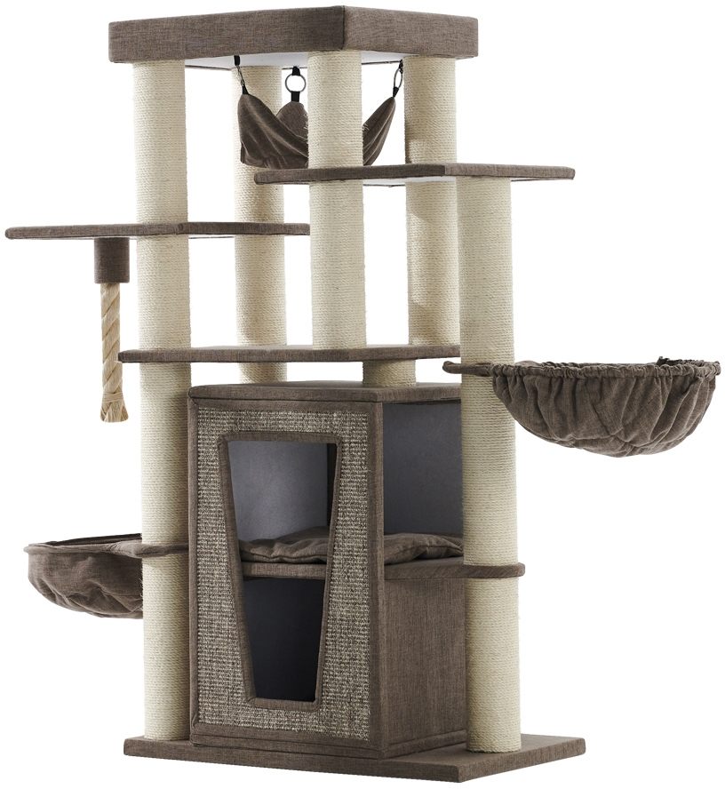 Nobby škrabadlo Hital 157 cm hnědá Nobby škrabadlo Hital 157 cm hnědá