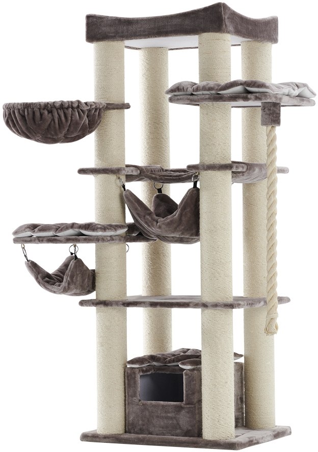 Nobby patrové škrabadlo Rubi pro kočky 197cm hnědá Nobby patrové škrabadlo Rubi pro kočky 197cm hnědá