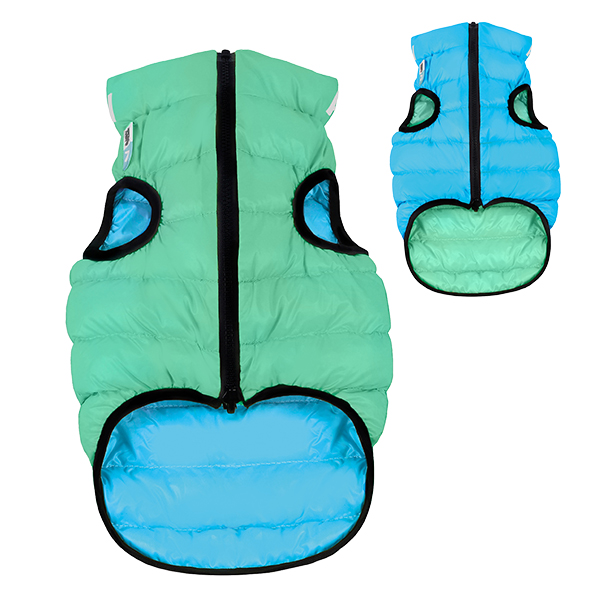 AiryVest Lumi bunda pro psy luminiscenční/modrá M 50 AiryVest Lumi bunda pro psy luminiscenční/modrá M 50