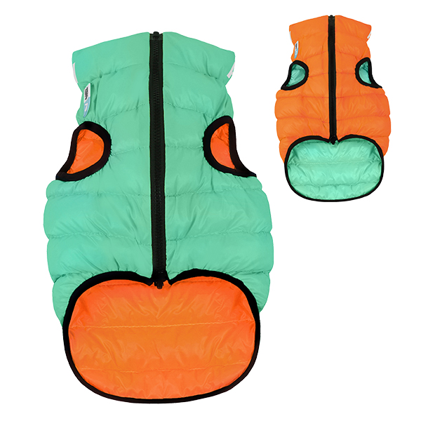 AiryVest Lumi bunda pro psy luminiscenční/oranžová M 40 AiryVest Lumi bunda pro psy luminiscenční/oranžová M 40