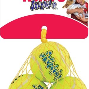 KONG hračka SqueakAir tenisový míč S 3ks