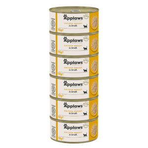Applaws konzerva Cat Kuřecí prsa 6x156g