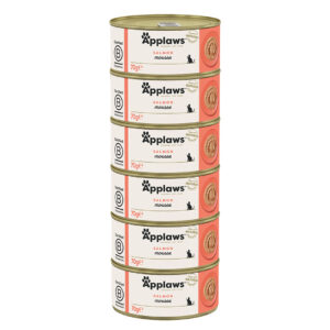 Applaws konzerva Cat Mousse Losos 6x 70g