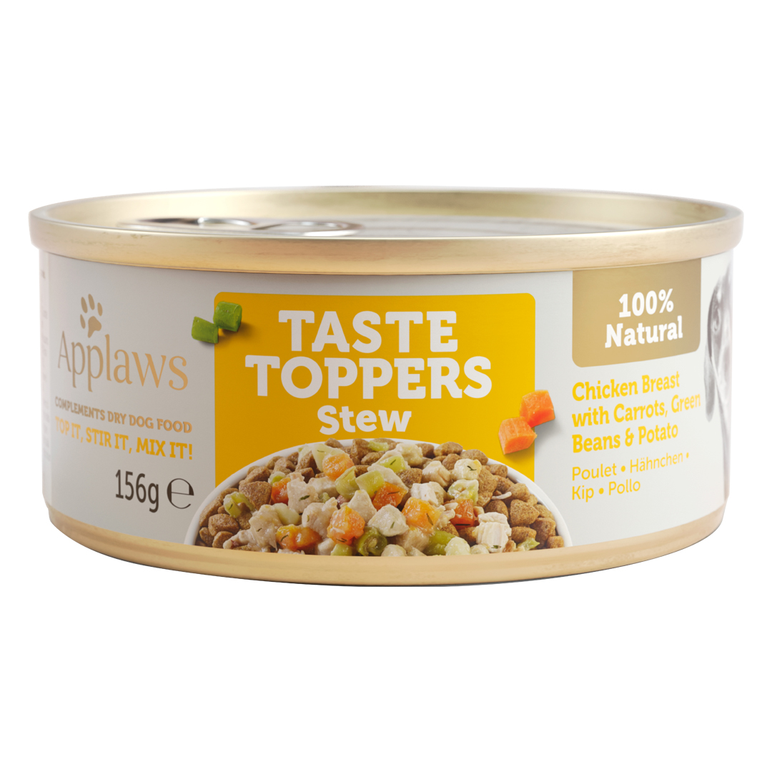 Applaws konzerva Dog Taste Toppers Stew Kuřecí se zeleninou 156g Applaws konzerva Dog Taste Toppers Stew Kuřecí se zeleninou 156g