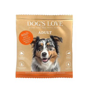Dog's Love granule Hovězí Adult NEW - vzorek 80g