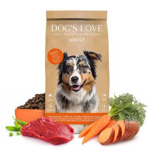 Dog's Love granule Hovězí Adult NEW 12kg