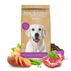 Dog's Love granule Jehněčí Adult NEW 12kg