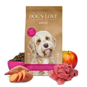 Dog's Love granule Koňské Adult NEW  2kg