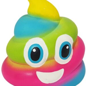 Nobby latexová hračka pro psy Rainbow Poop 11cm