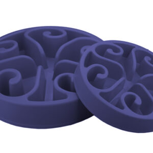 Eat Slow Live Longer zpomalovací miska Original modrá 30cm