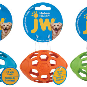 JW Hol-EE Roller Rugby míč – mix barev – 10 cm Small