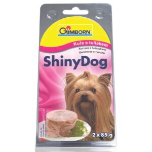 Kapsička pro psy ShinyDog tuňák+kuře (2x85g) 090614