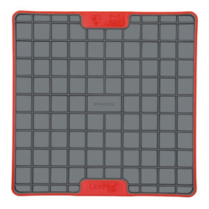 LickiMat Playdate TUFF lízací podložka červená