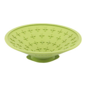 LickiMat Splash lízací miska s přísavkou zelená