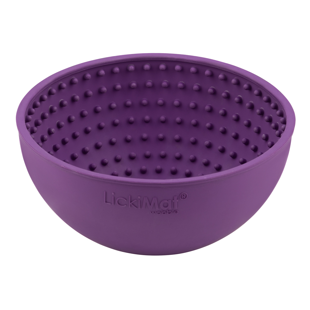 LickiMat Wobble lízací miska fialová LickiMat Wobble lízací miska fialová
