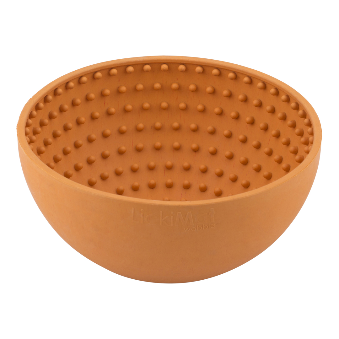 LickiMat Wobble lízací miska oranžová LickiMat Wobble lízací miska oranžová
