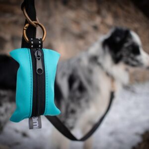 Aminela Sport & City Aminela Sport&City pouzdro na psí sáčky – tyrkysové