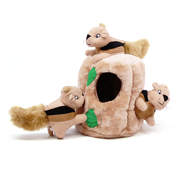 Plyšové Puzzle Veverky v pařezu Medium Plyšové Puzzle Veverky v pařezu Medium