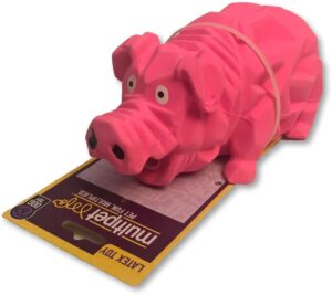 Multipet Origami Pals chrochtající prase latex 20,5 cm