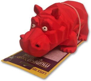 Multipet Origami Pals chrochtající hroch latex 20,5 cm