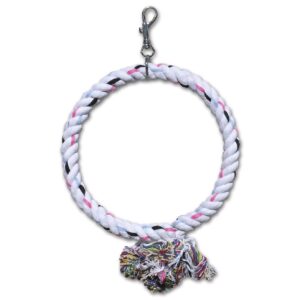 Kruh - bavlněná hračka pro exotické ptactvo