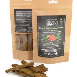 Farm Company PIU BUONO pamlsky pro psy se špenátem 80g