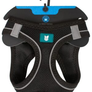 Farm company soft mesh postroj pro psy černý 3XS 24-28cm