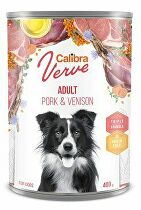 Calibra Dog Verve konz.GF Adult Pork&Venison 400g 5 +1 zdarma