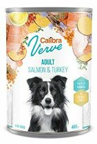 Calibra Dog Verve konz.GF Adult Salmon&Turkey 400g 5 +1 zdarma