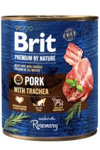 Brit Premium Dog by Nature konz Pork & Trachea 800g