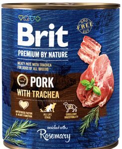 Brit Premium Dog by Nature konz Pork & Trachea 800g