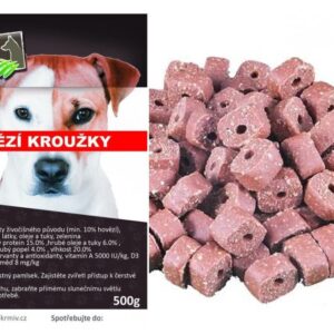 Hovězí kroužky 500 g