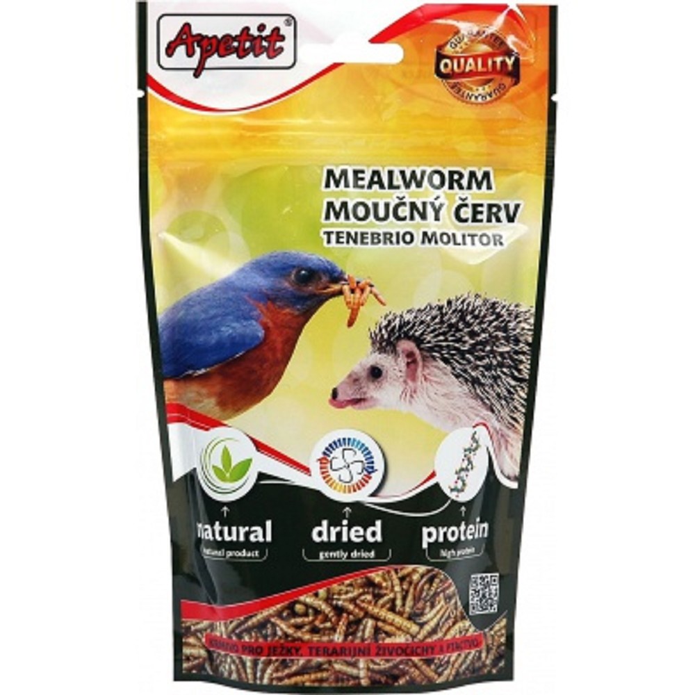 Apetit moučný červ 60g Apetit moučný červ 60g