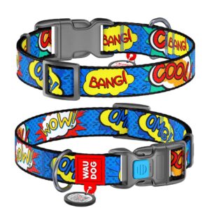 WAUDOG obojek nylonový OMG! QR (37-58cm/2,5cm)