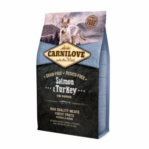 Carnilove Salmon & Turkey for Puppies 4kg
